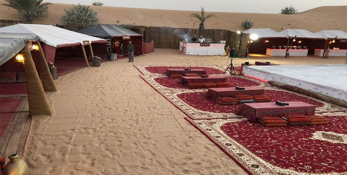 Desert safari with BBQ dinner